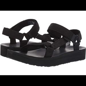 TEVA Universal Midform Leather—Black